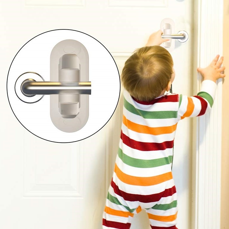 48 off on Pack of 2 Childproof Door Lever Locks