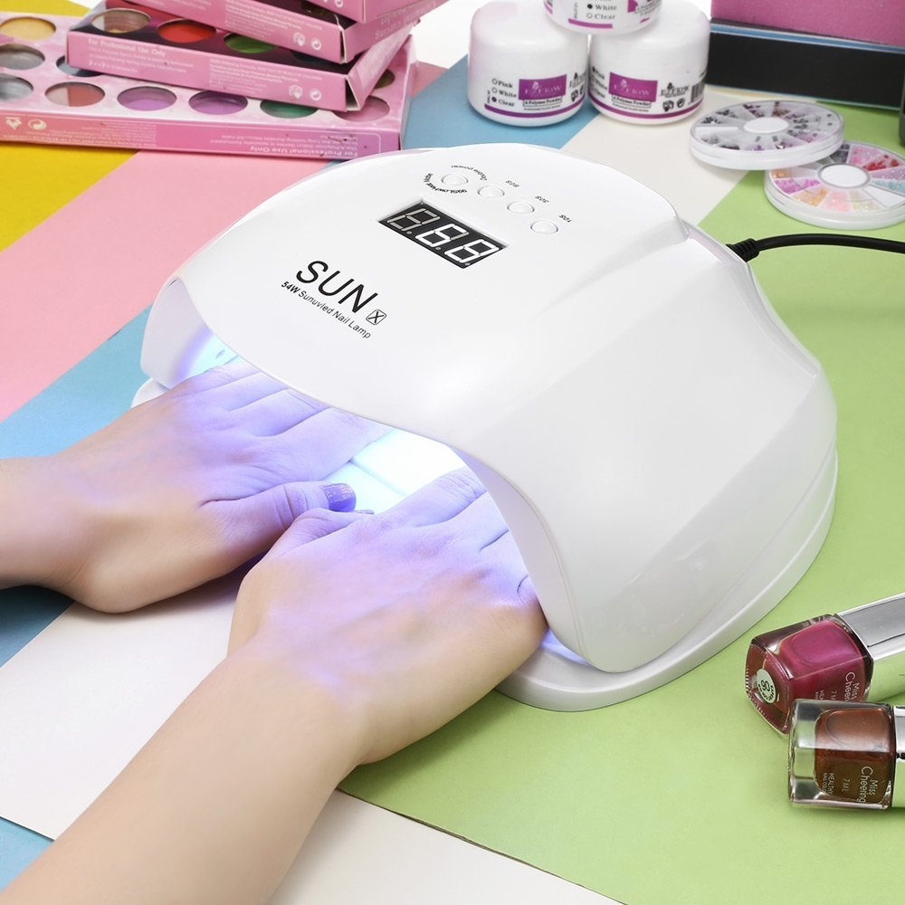 31 off on 54W Smartsensor UV Gel Nail Lamp
