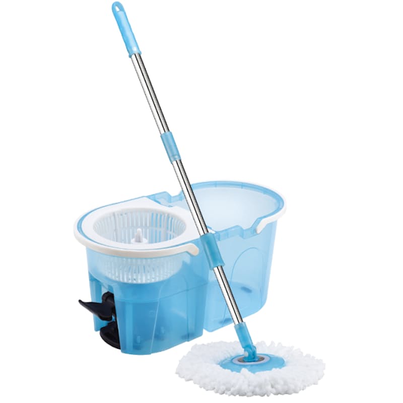 Double Split Spin Mop With Pedal