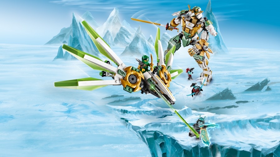 28 Off On 876 Piece Ninjago Lloyd S Titan Mech Onedayonly