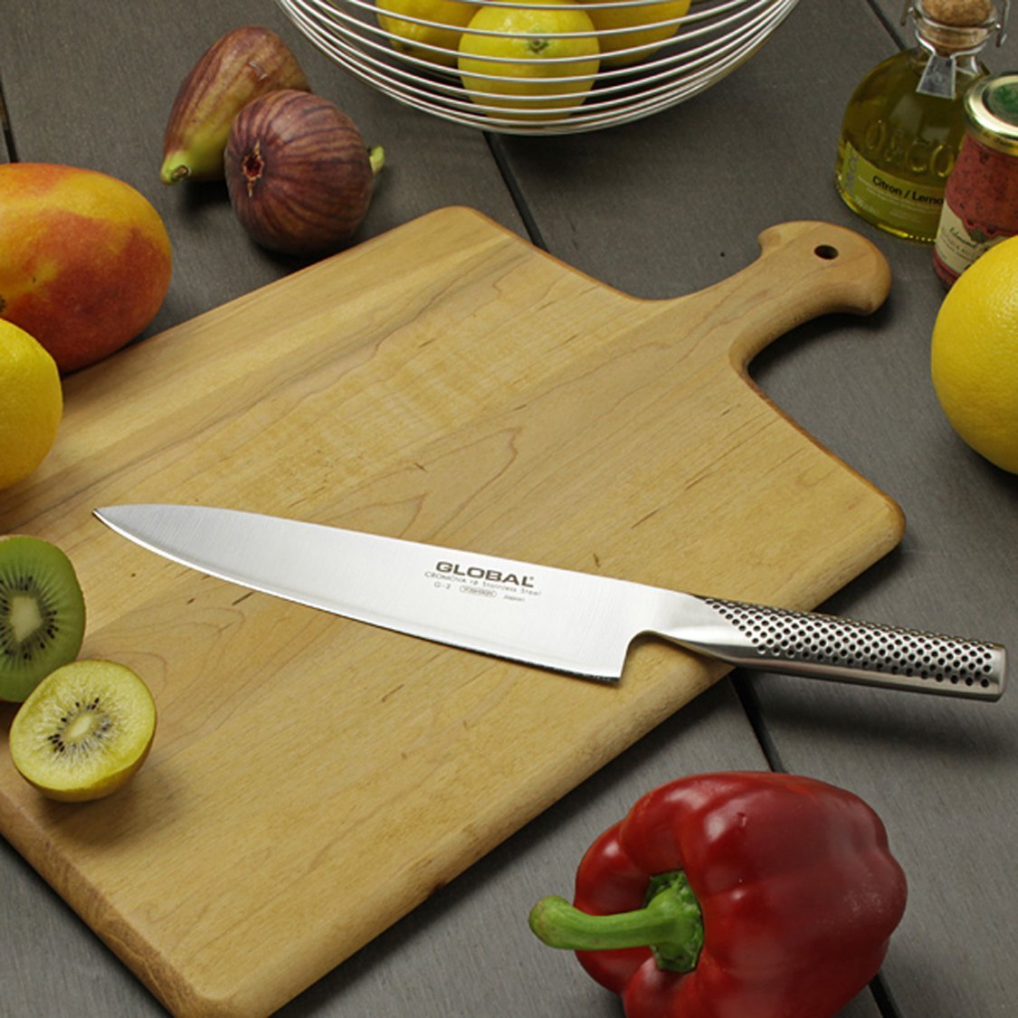 36% off on 4-Piece Knife Set with Magnetic Rack | OneDayOnly