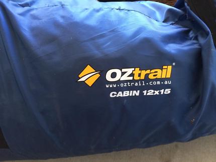 off on Canvas 12x15 Cabin Tent Plus Poles