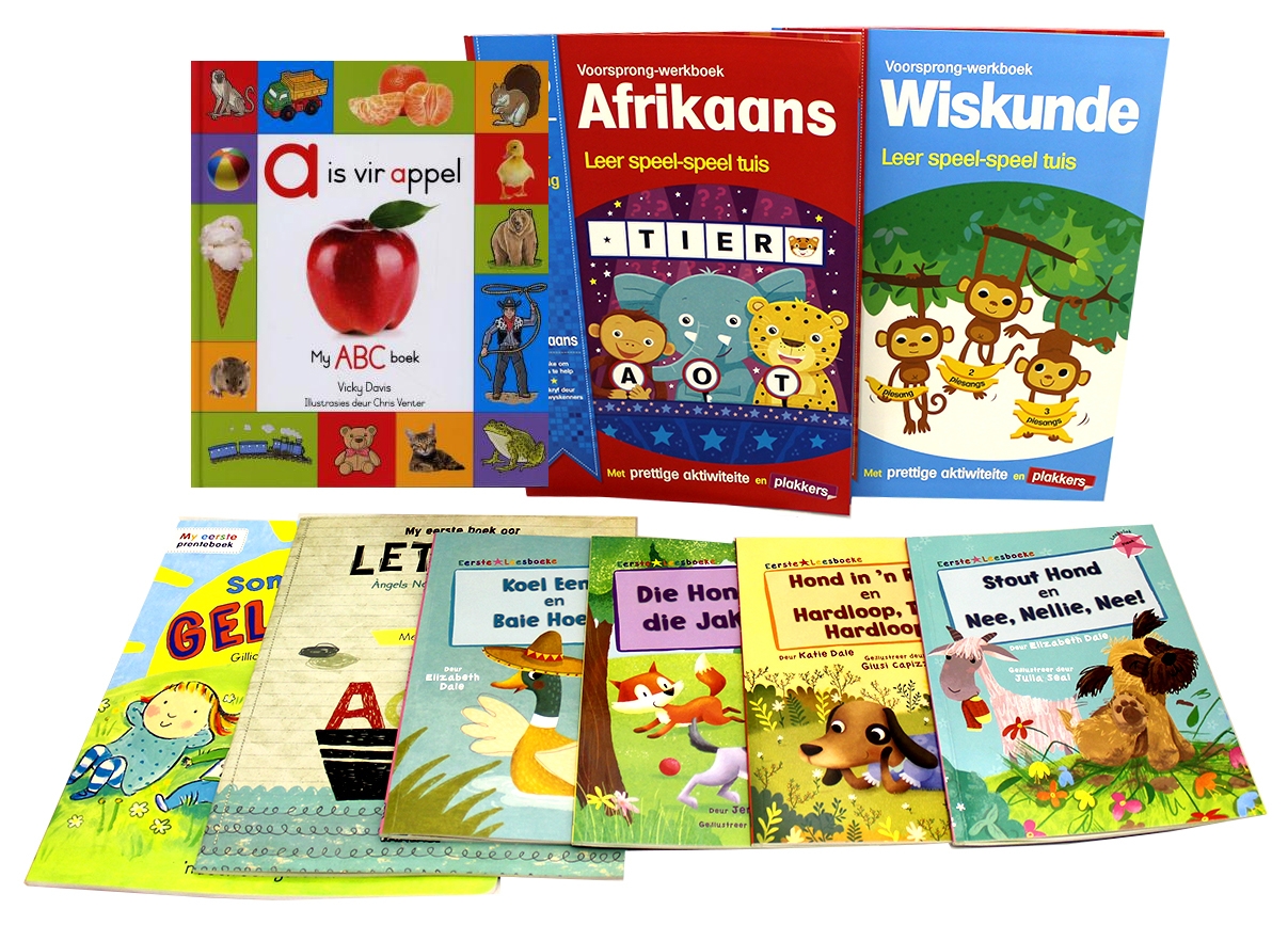 44 off on Afrikaans Children's Educational Book Bundle (9 Books)