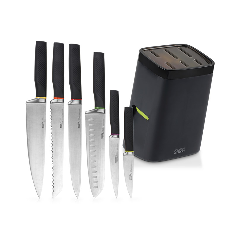 43 Off On LockBlock 6 Piece Knife Block Set   A B 20 1 