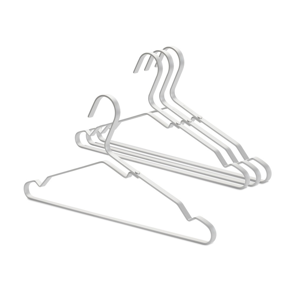 19 off on 4x Aluminium Clothing Hangers OneDayOnly