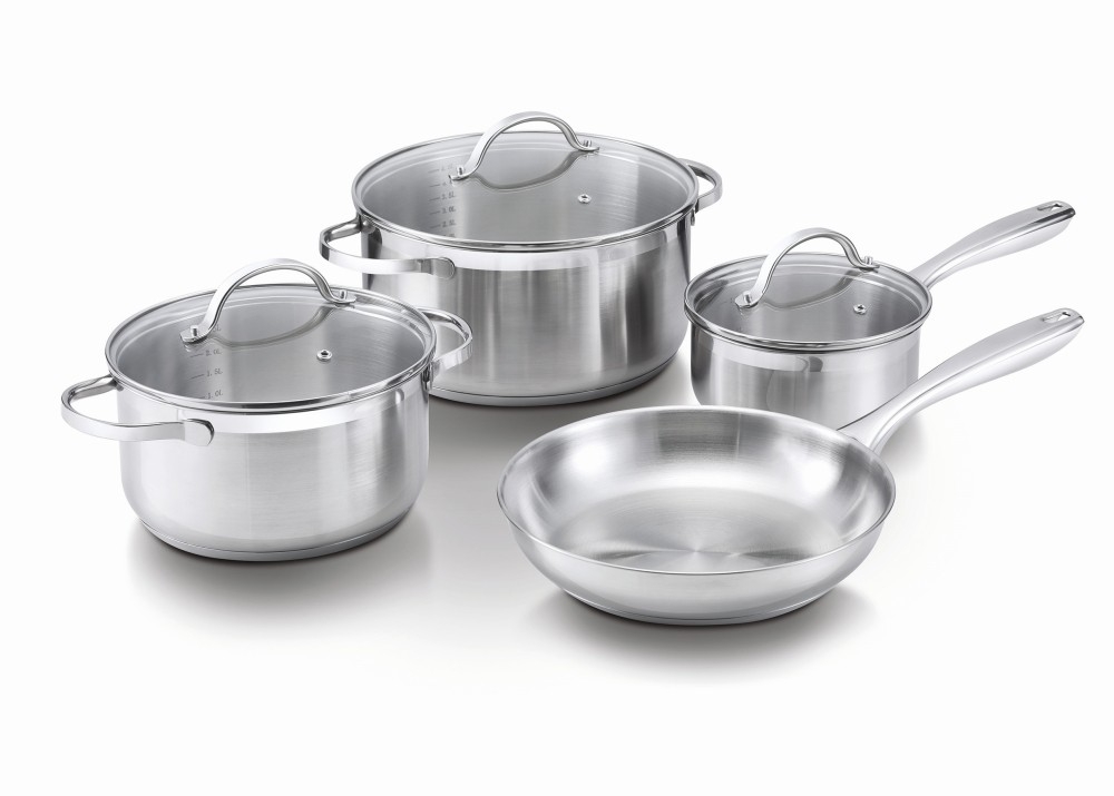 25 Off On 7 Piece Stainless Steel Cookware Set Onedayonly