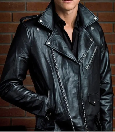 38% off on Issa Leo Men's Biker Jacket | OneDayOnly