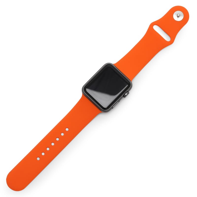 Orange. Watch not included