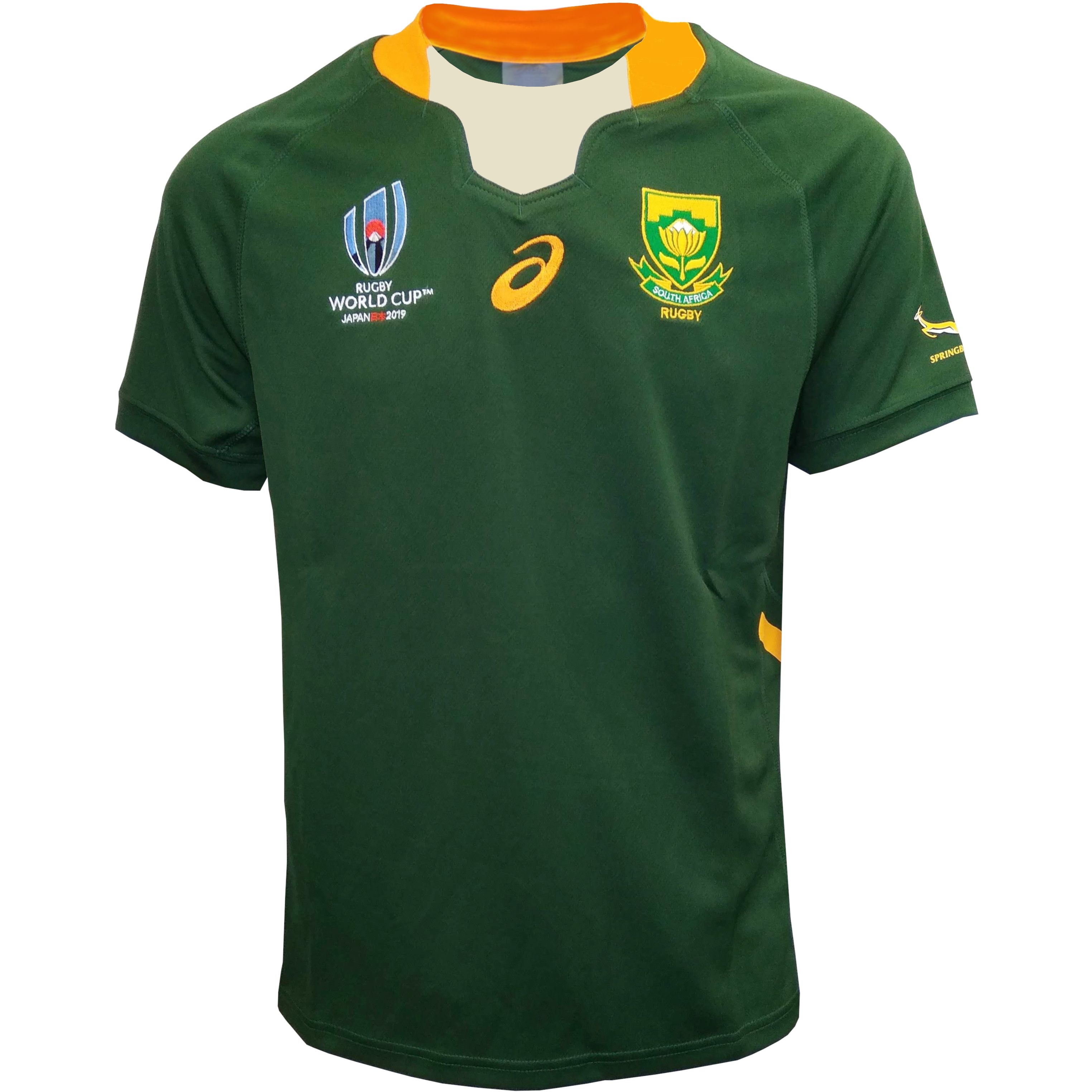 19 off on Men's Springbok Rugby World Cup 2019 Home Jersey