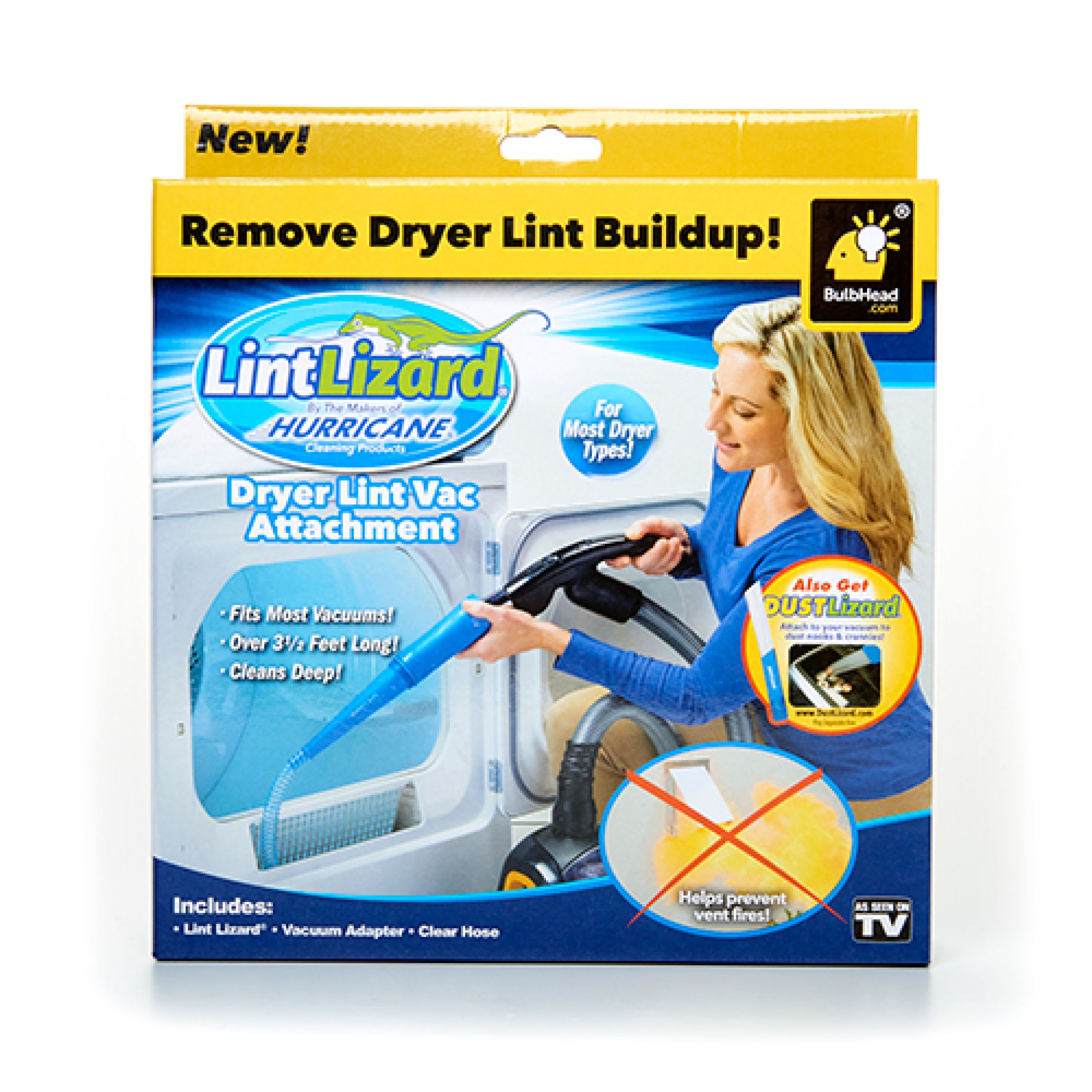 as seen on tv hurricane lint lizard dryer vacuum attachment