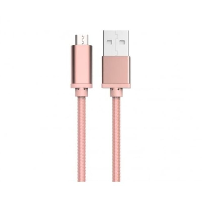 Micro USB Cable in Rose Gold (Comes as a Pack of 2)