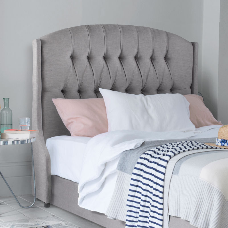 15 off on Charlotte Tufted Wingback Headboard OneDayOnly