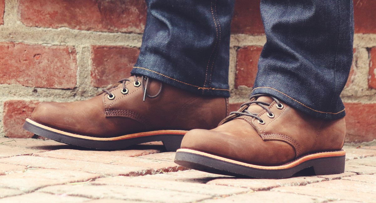 chippewa general utility service oxford shoes