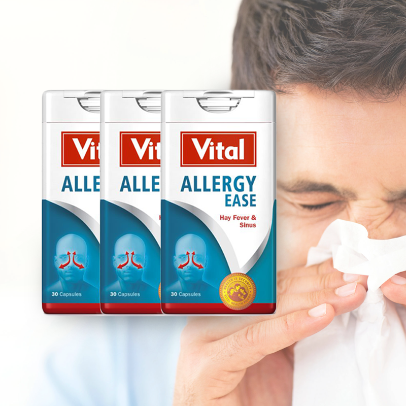 28 off on Pack of 3 Allergy Ease 90 Capsules Total