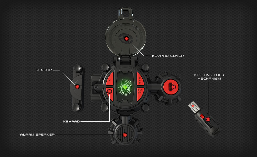 Door Alarm Spy Gear Novelty & Gag Toys Toys tagumdoctors.edu.ph