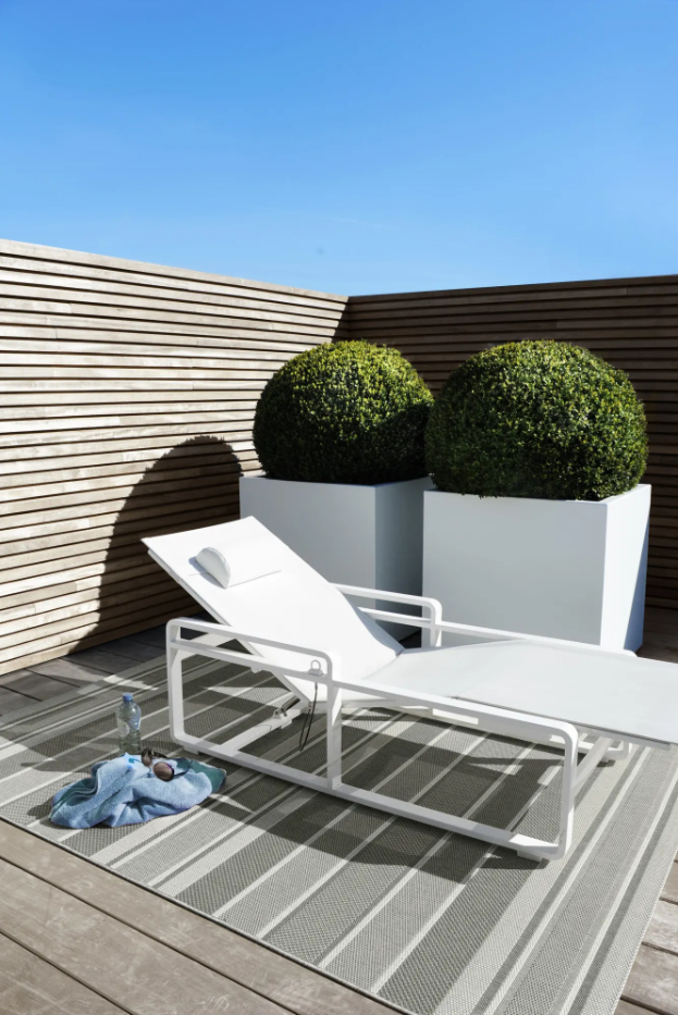 Grey and Cream Stripe