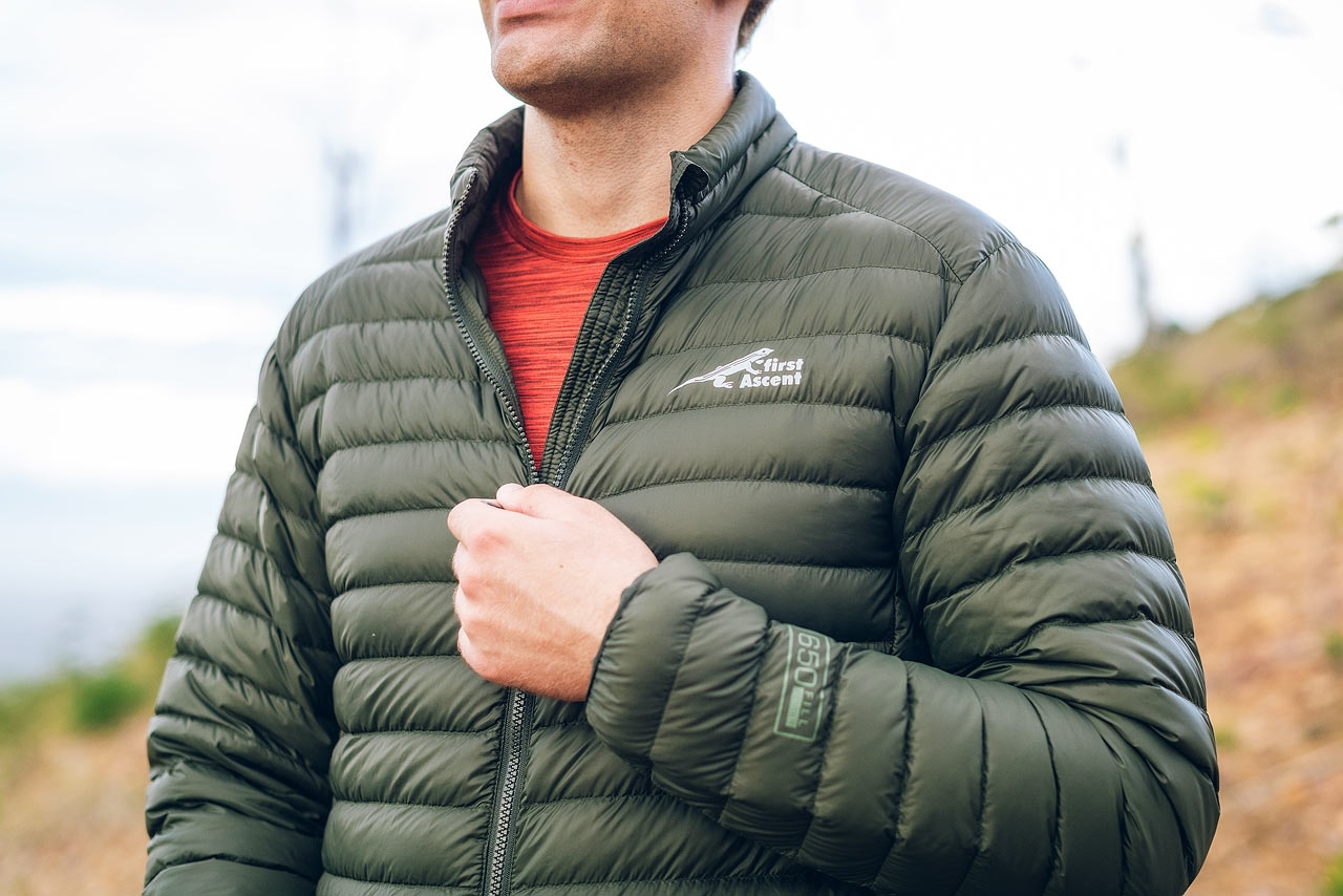 first ascent puffer jacket