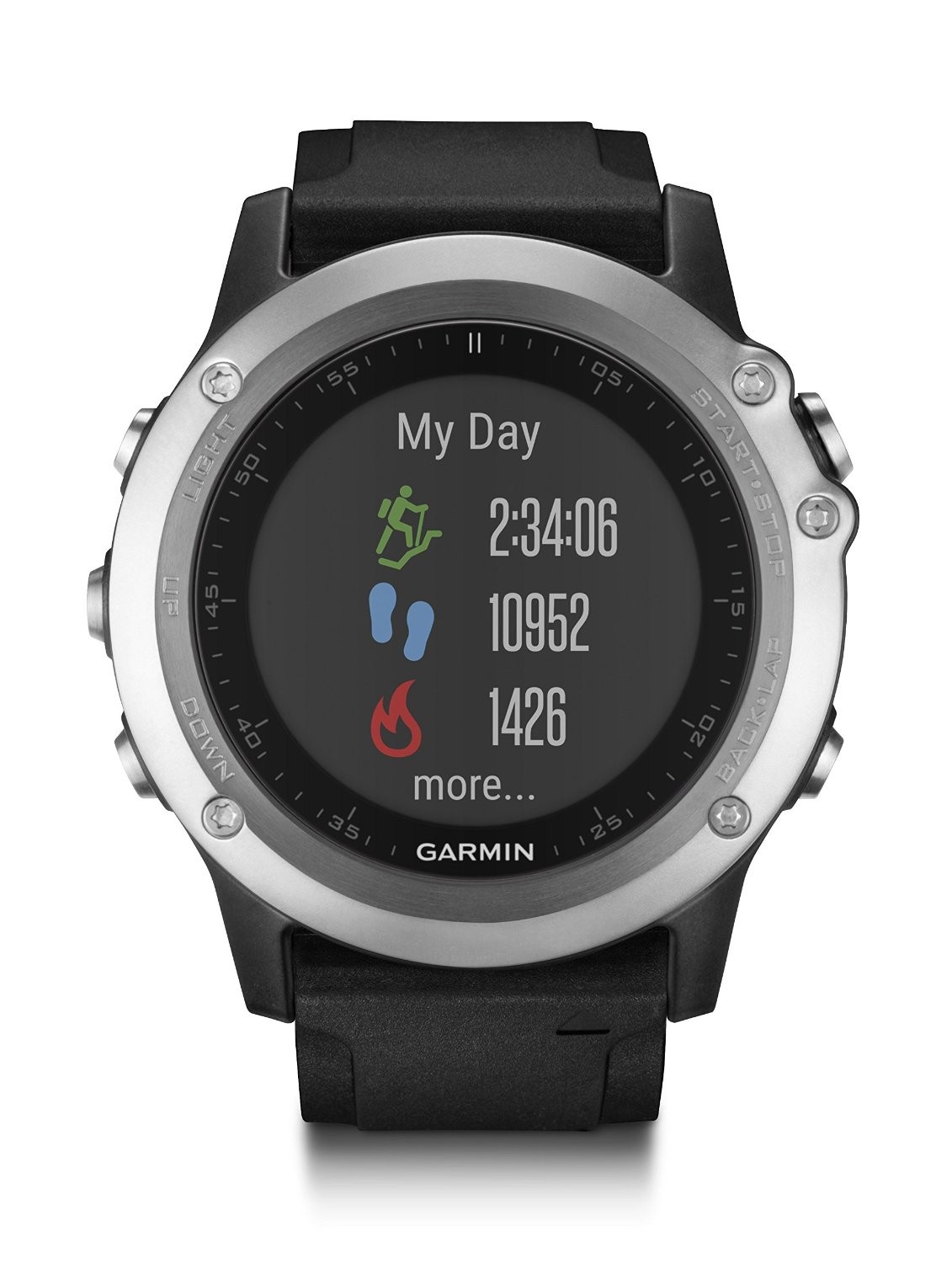 Measure your activities like running, cycling, swimming and more