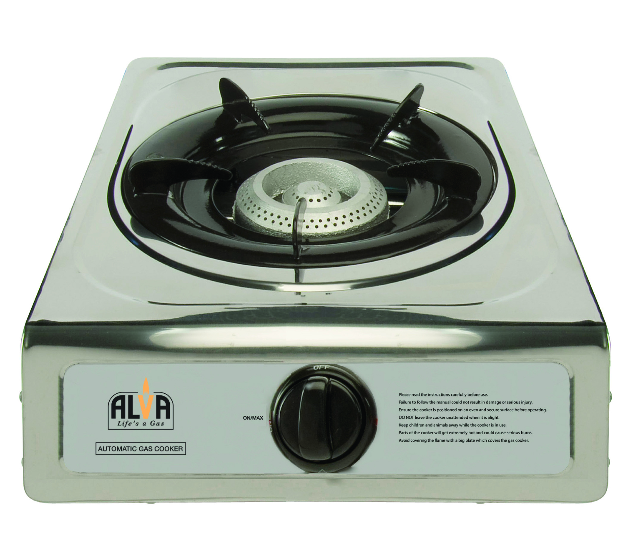 Stainless Steel 1 Plate Gas Cooker OneDayOnly