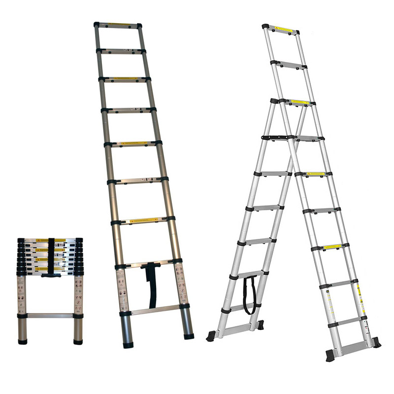 57 off on Extendable 2.6m 8 step Ladders