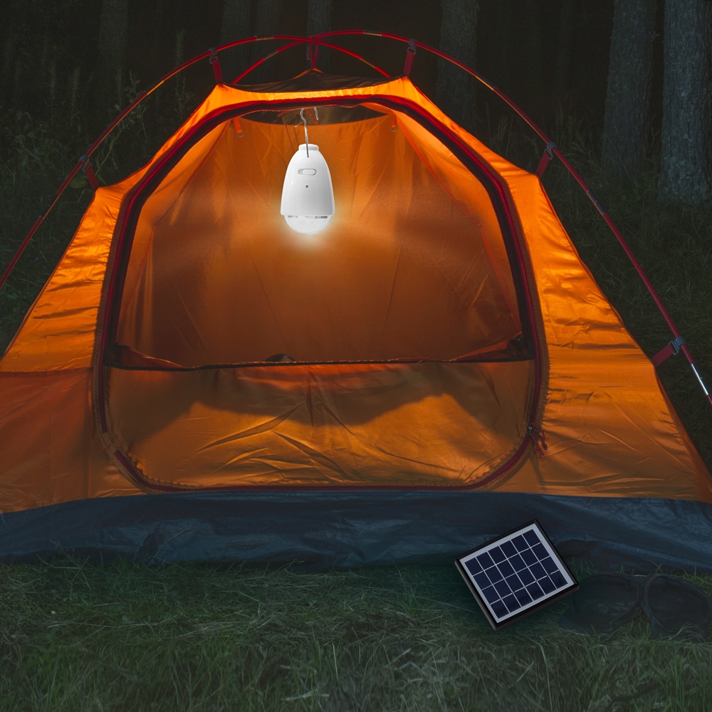 Solar powered camping sale lamp