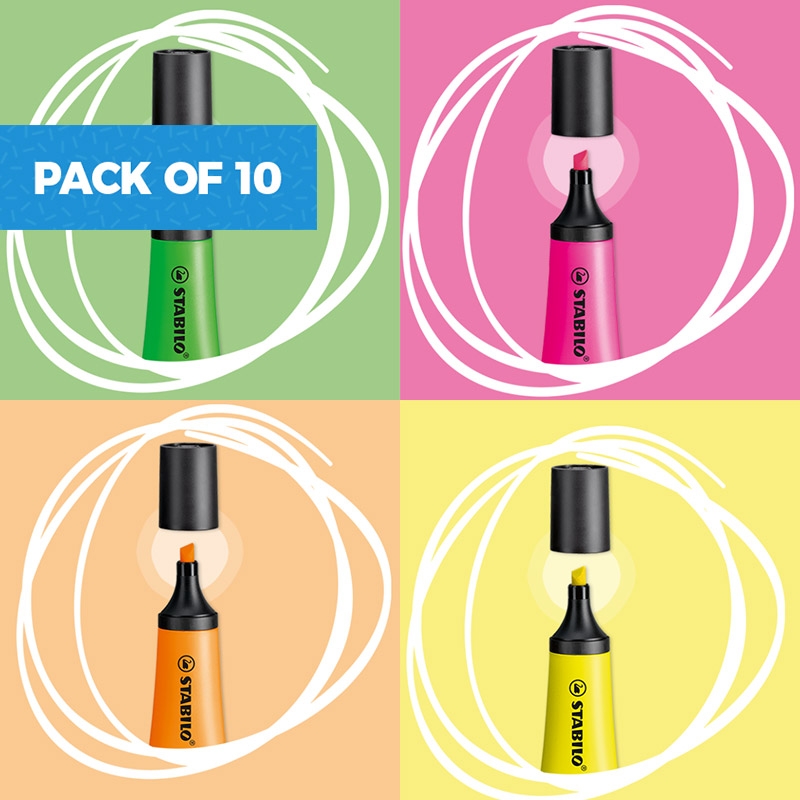 51 off on Pack of 10 Neon Highlighters