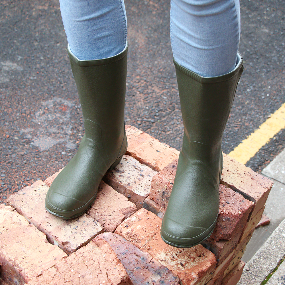 gumboots with fur inside