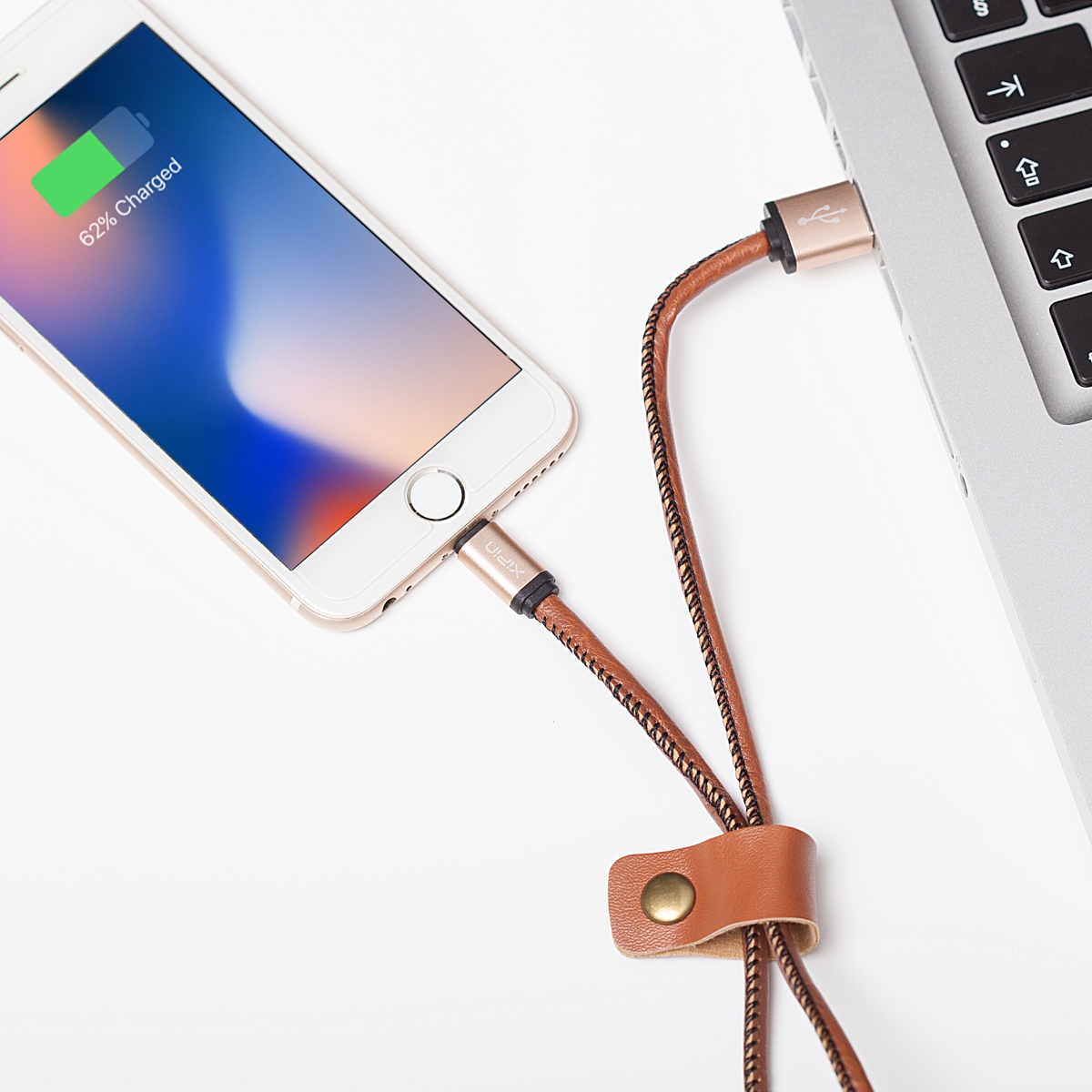 Lightning. 2 included. Phone & Laptop not included