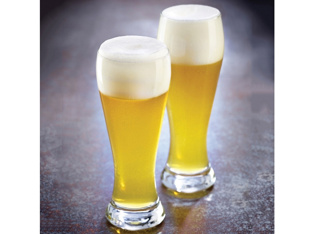 Durobor Danube Beer Lager Glass Glasses 660ml Set of 2 