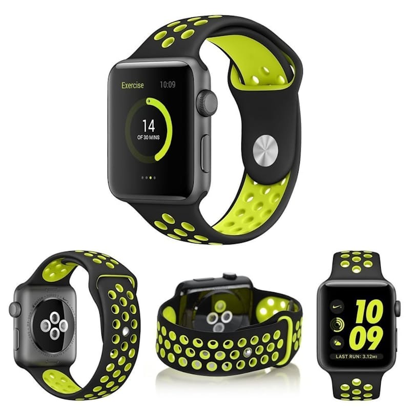 Black/Yellow - Apple watch not included.