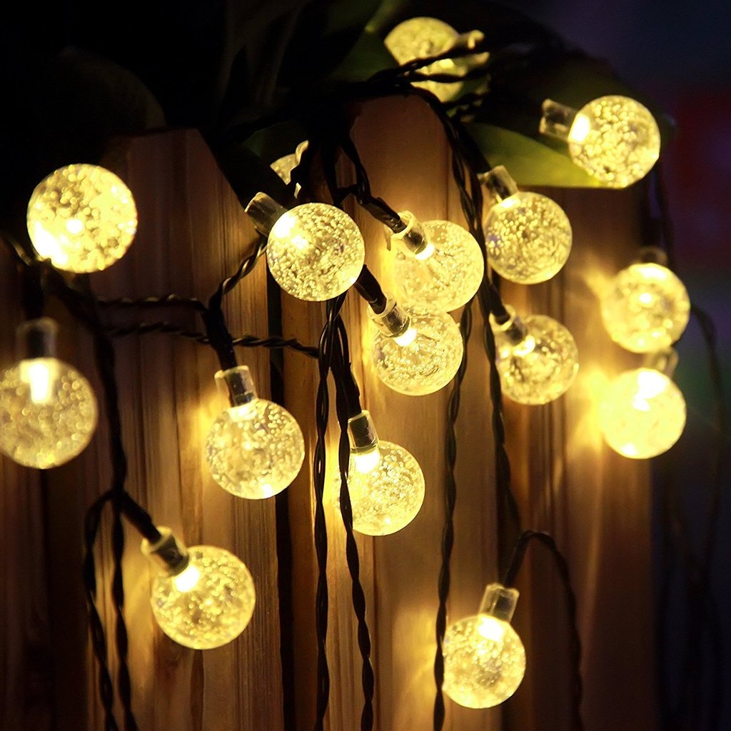 25 off on Solar Decorative Clear Bulb Lights