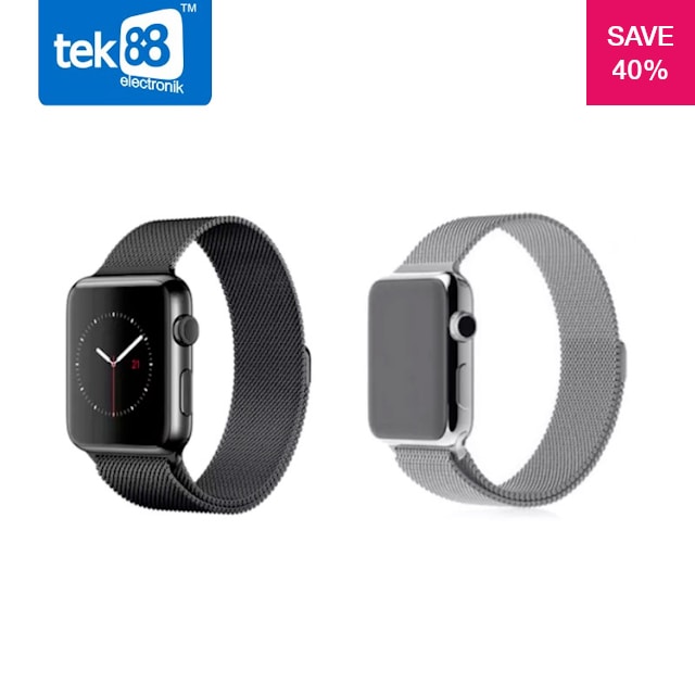 40% off on Apple Watch Milanese Loop Strap (More Colours Available)
