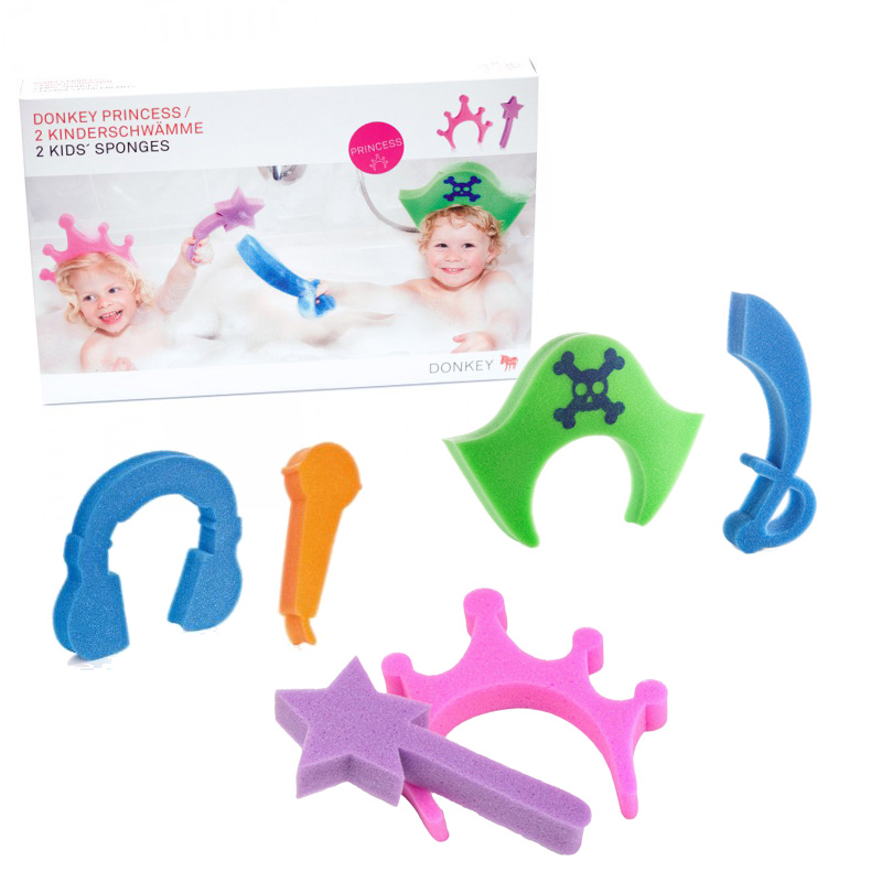 34 off on Set of 2 Kid's Bath Time Sponges