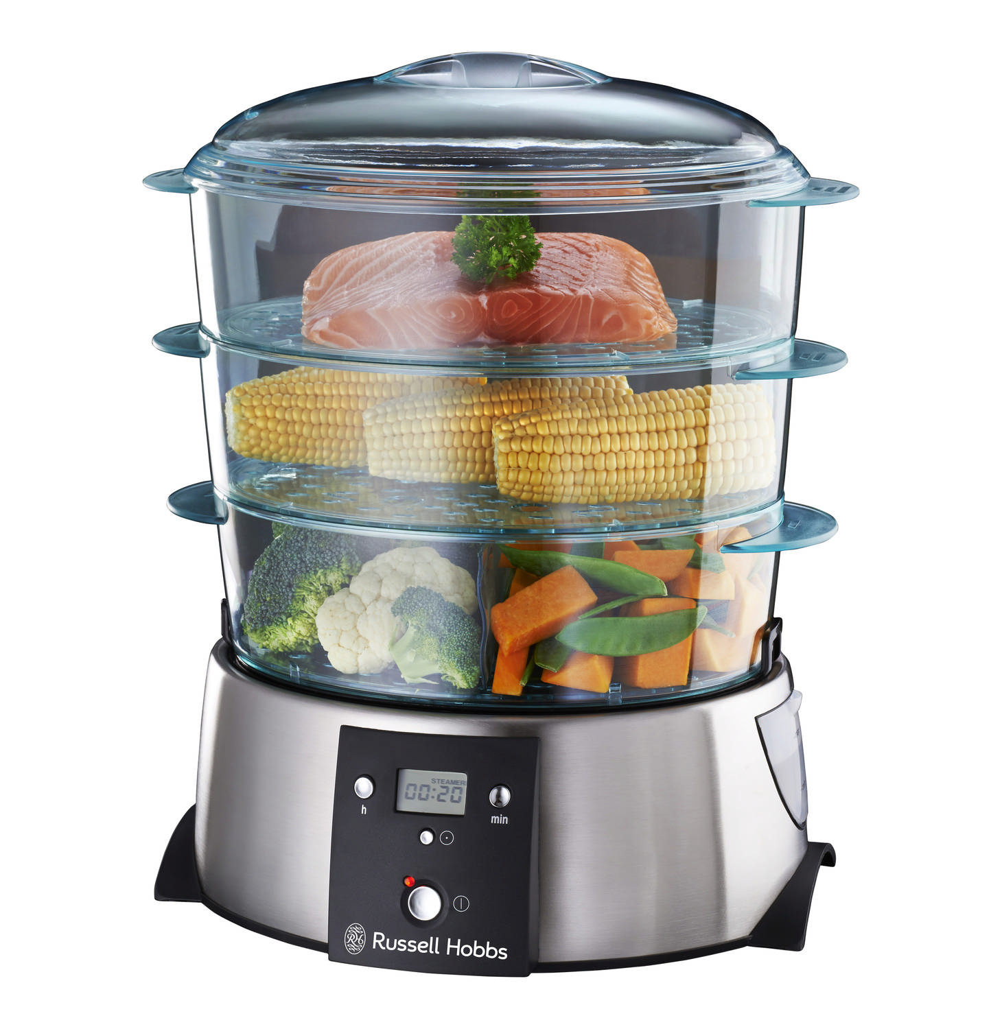 33 off on Russell Hobbs 3 Tier Satin Steamer OneDayOnly