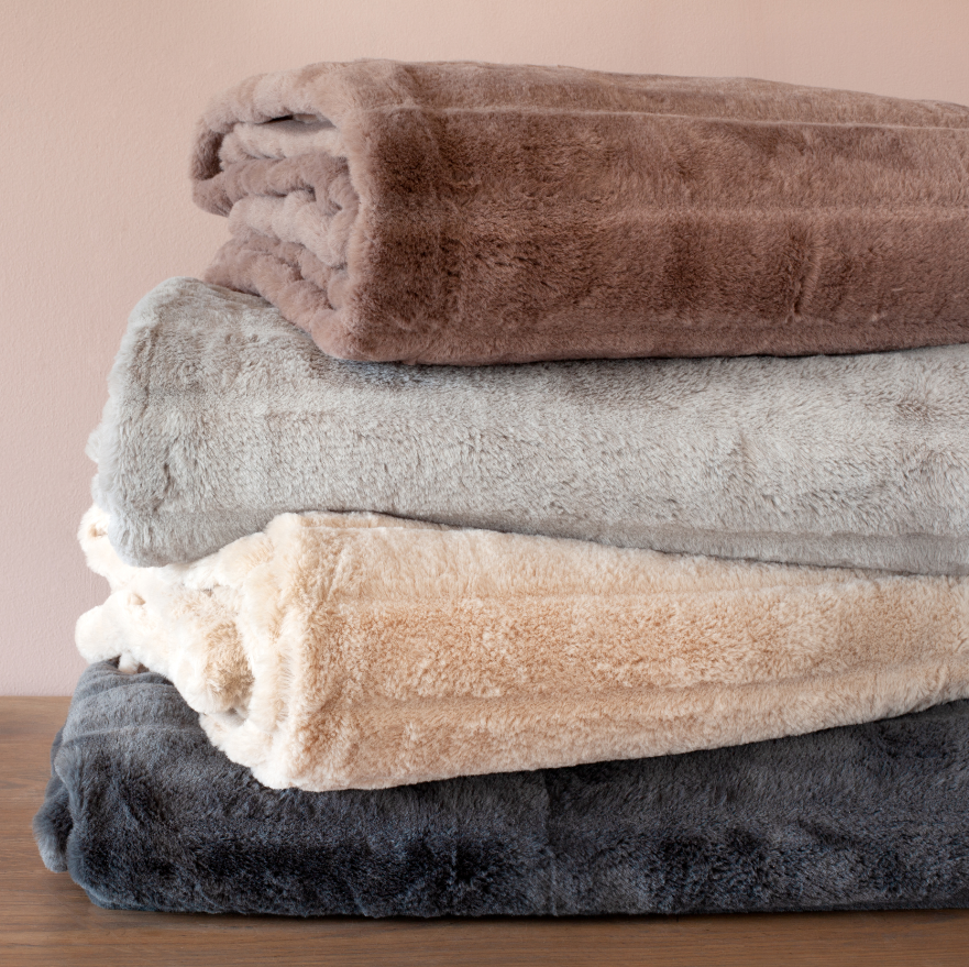 40 off on Mink Faux Fur Throw (Multiple Colours Available)