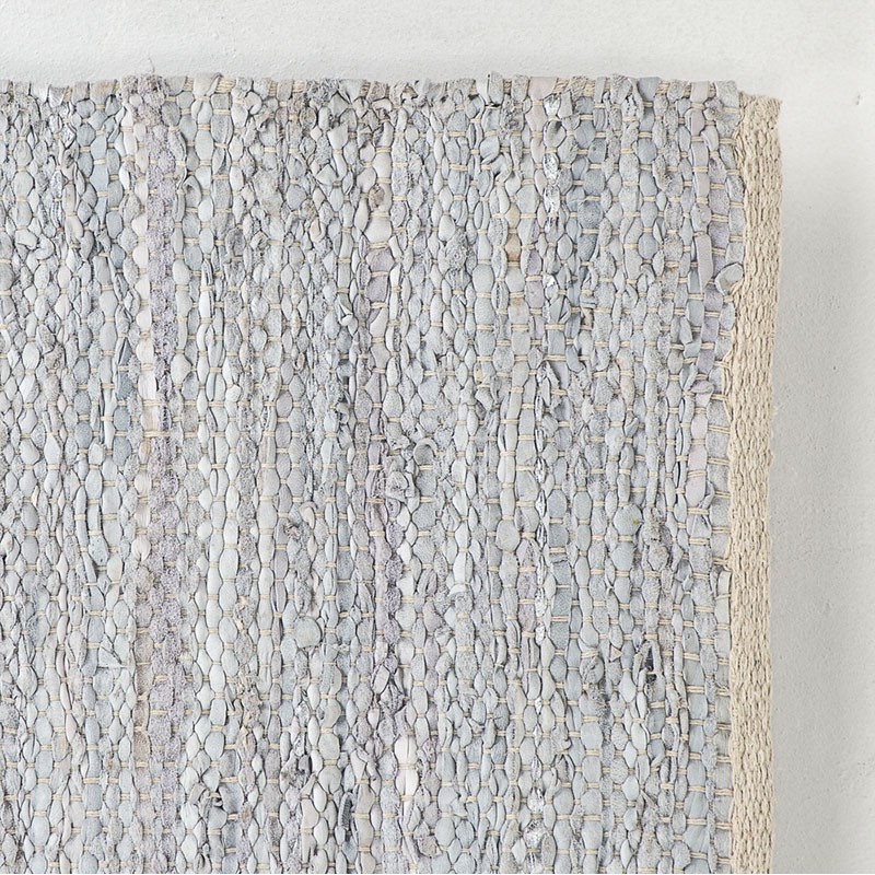 Mixed Leather Grey/Silver