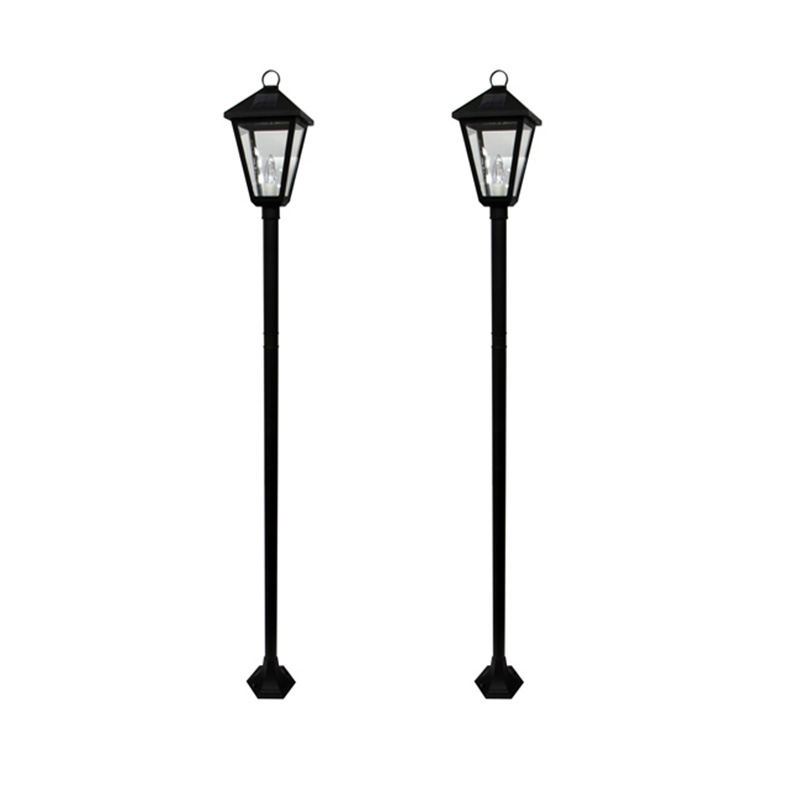 63 off on Set of 2 Solar Pole Garden Lights