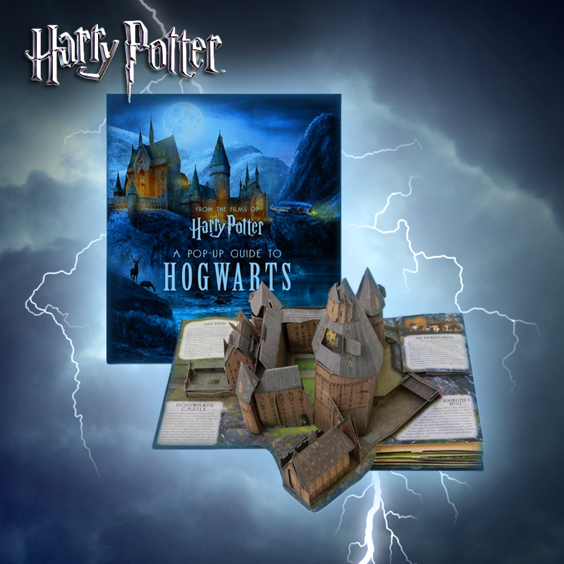 3D Pop-up Guide to Hogwarts Book