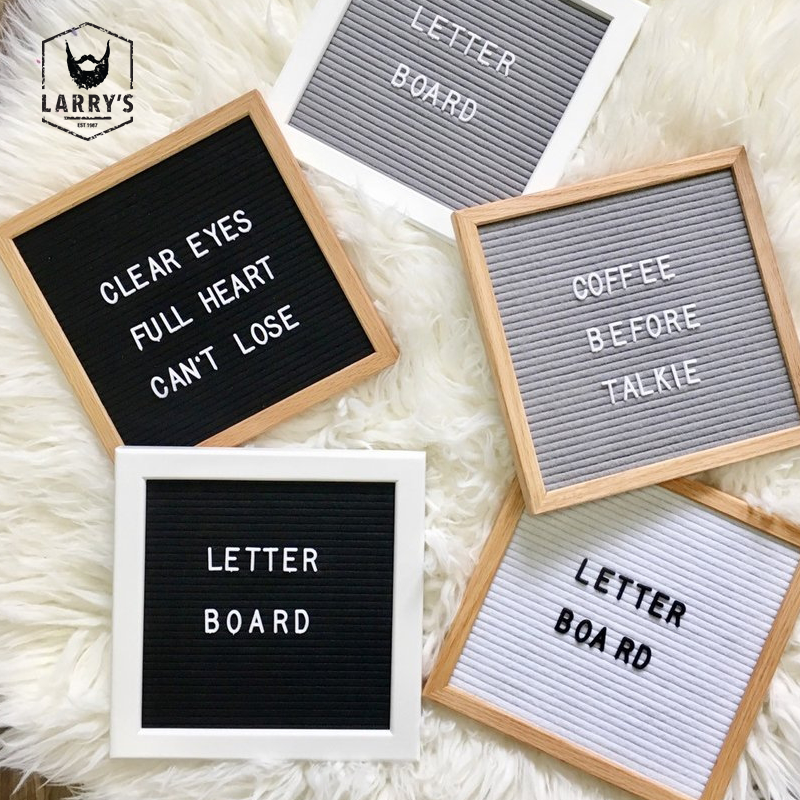 54 off on 30cm x 30cm Felt Letter Boards (More Colours Available)