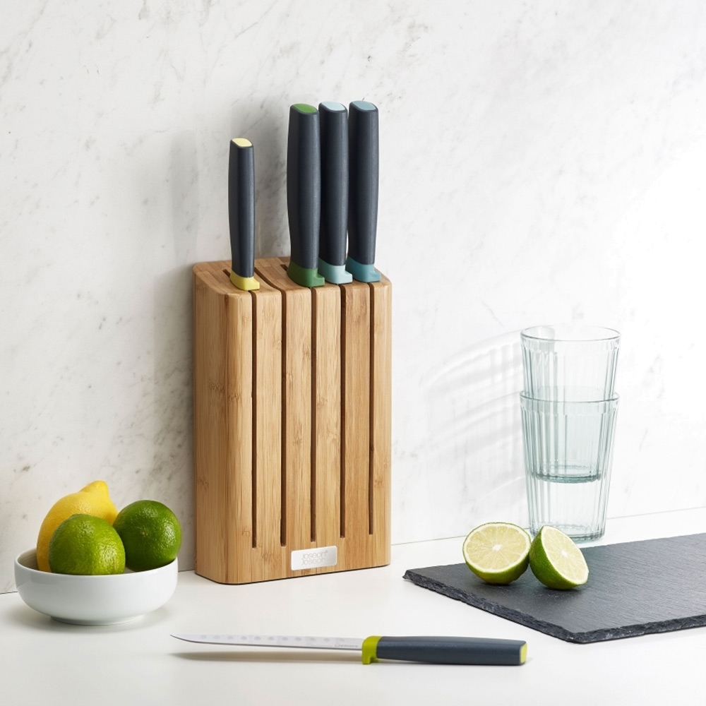 31 off on 5piece Elevate™ Knives Bamboo Set OneDayOnly