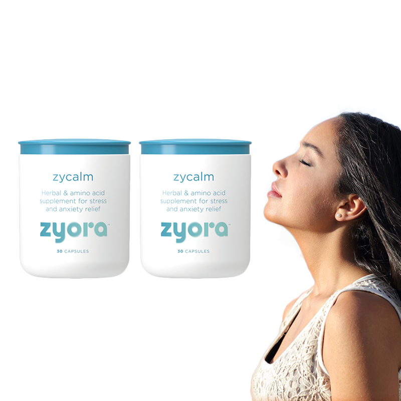 25 off on Pack of 2 Zycalm® Herbal & Amino Acid Supplement For Stress