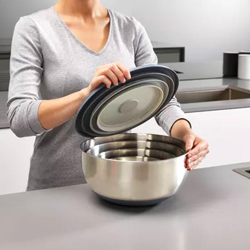 8-Piece Nest™ 100 Prep & Store - Stainless Steel