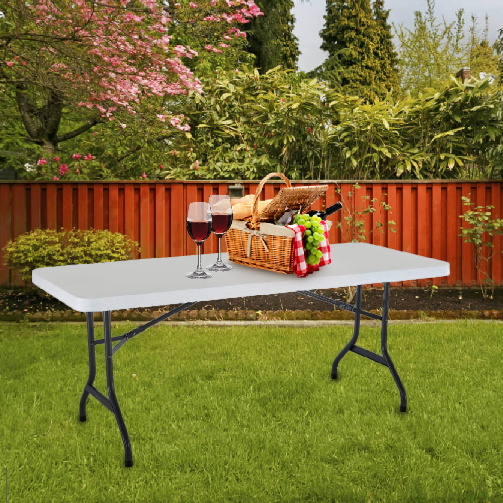 52% off on Refined 1.8m Folding Trestle Table | OneDayOnly