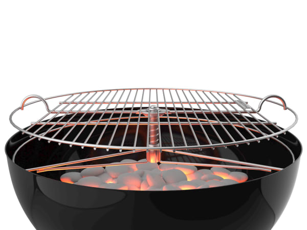 31 off on Height Adjustable Kettle Braai Grid Fits 57cm er and