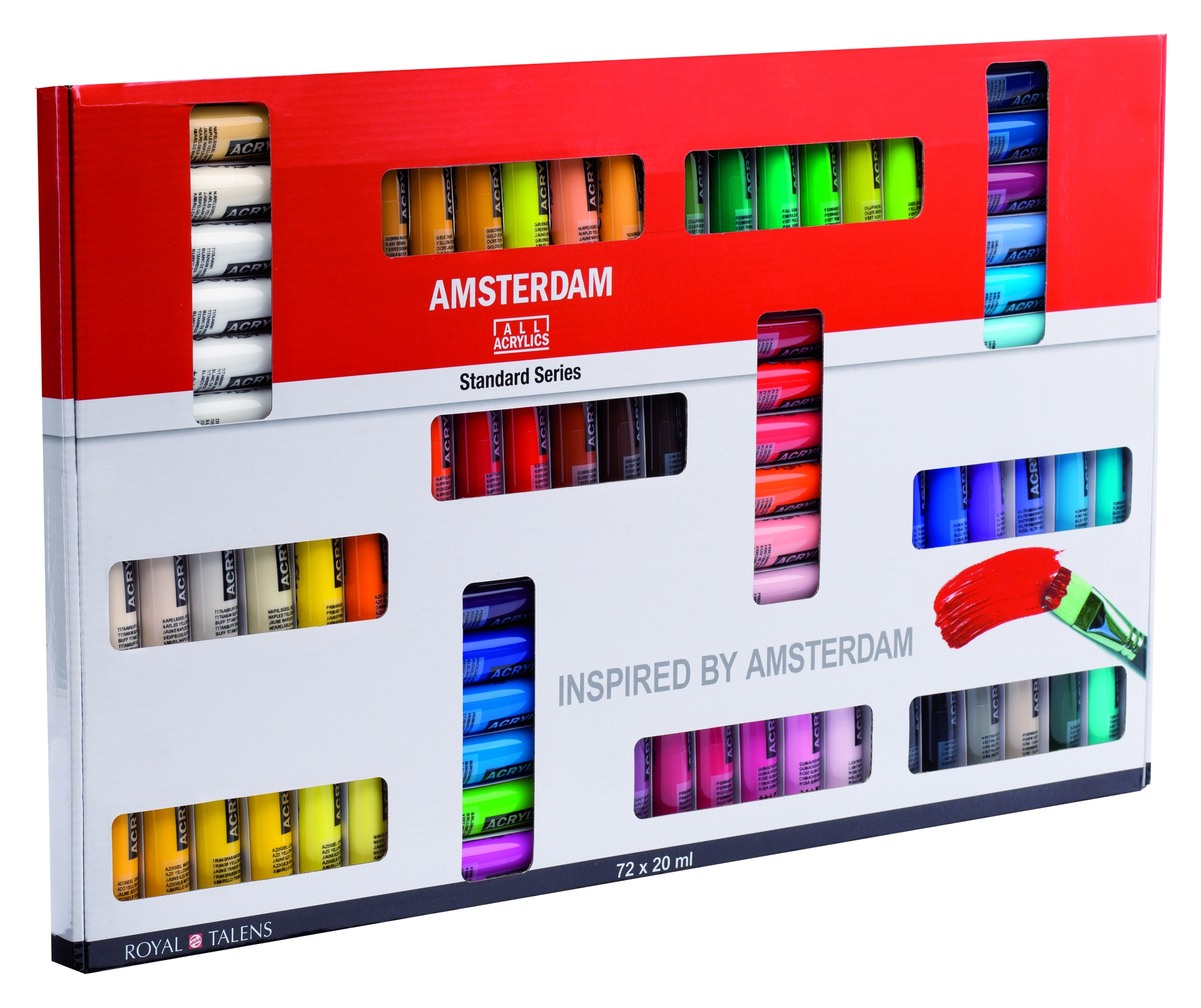 47 off on Amsterdam Acrylic Paint Set 72 x 20ml