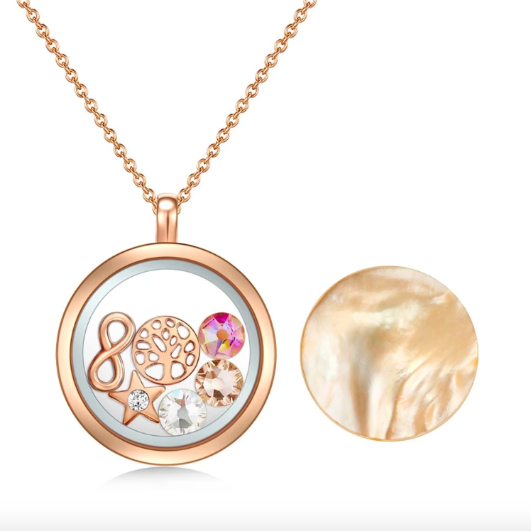 Rose Gold Timeless Tree of Life