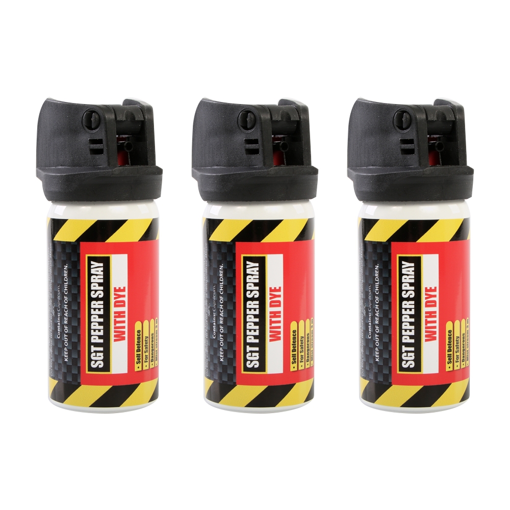 34 off on Set of 3 Pepper Spray with Dye