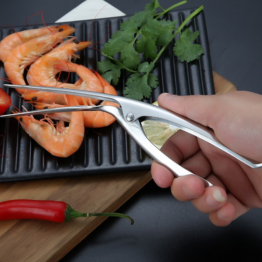 46 off on Stainless Steel Prawn Peeler & Shrimp Deveiner Tool