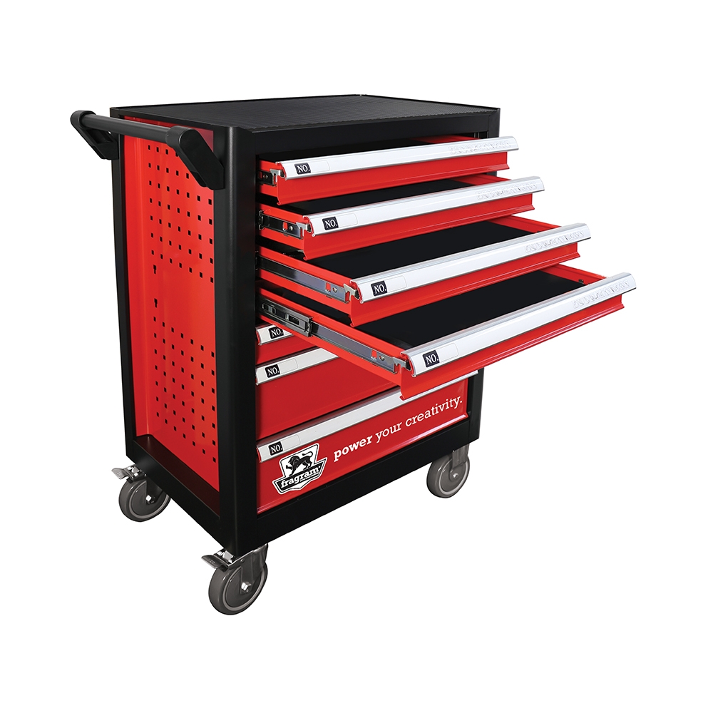 7-Drawer Tool Trolley Cabinet