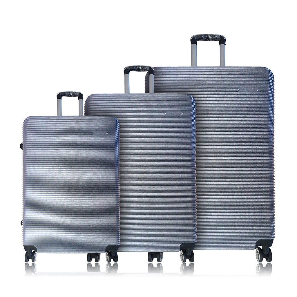 30 Off On 3 Piece Suitcase Set   Tuffcase Lsilver 